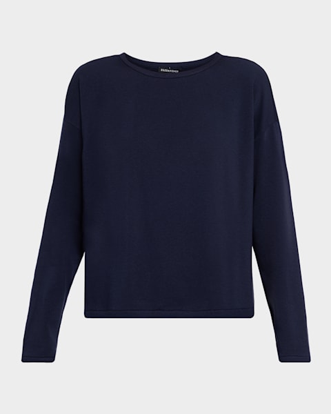 Balenciaga Sporty B Crewneck Short Sleeve Athletic Top | Neiman Marcus