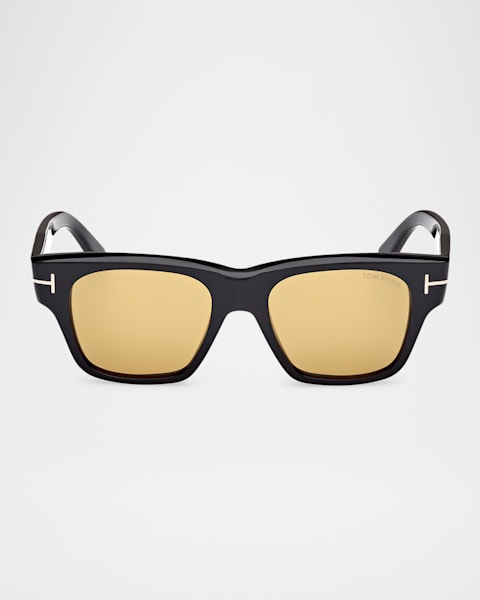 Men's Virgil Acetate Square Sunglasses