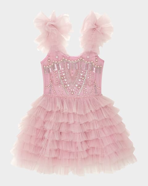 Girl's Bebe Rococo Tutu Dress, Size 3M-24M