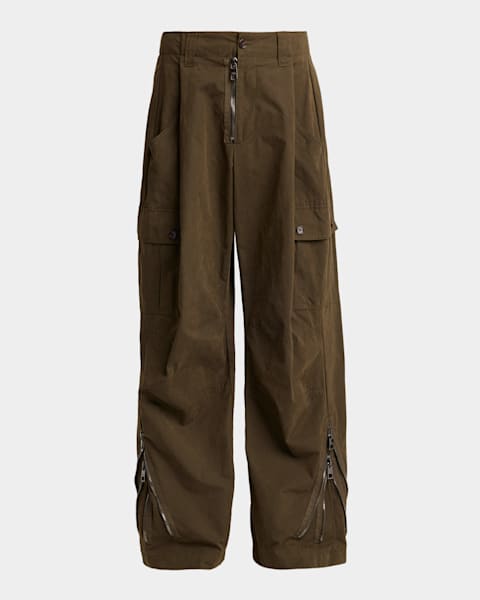 Balenciaga Men's Oversized-Fit Tracksuit Pants | Neiman Marcus