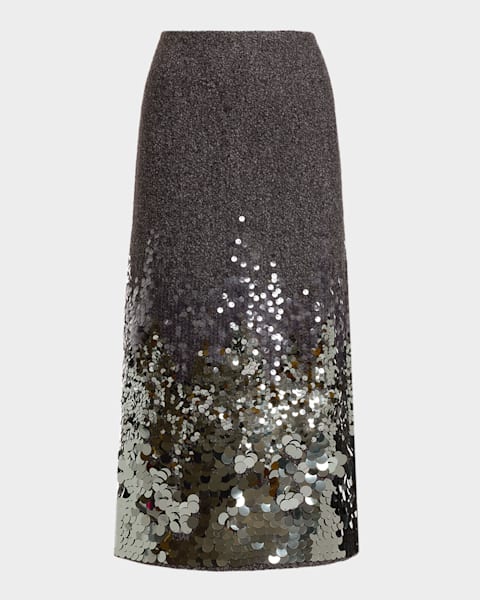 Lucy Sequined Midi Skirt