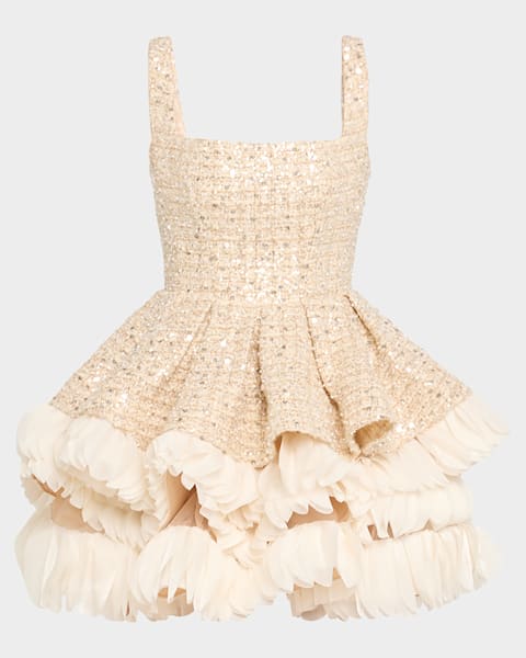 Vivi Strapless Beaded Midi Dress