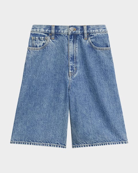 JW Anderson High Waist Cargo Shorts | Neiman Marcus
