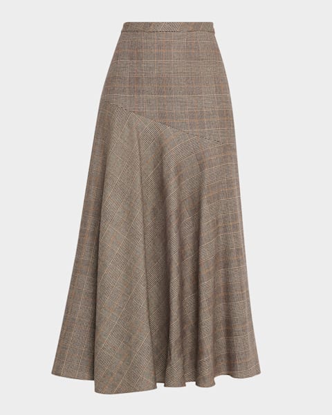 Victoria Beckham Kick Detail Skirt | Neiman Marcus