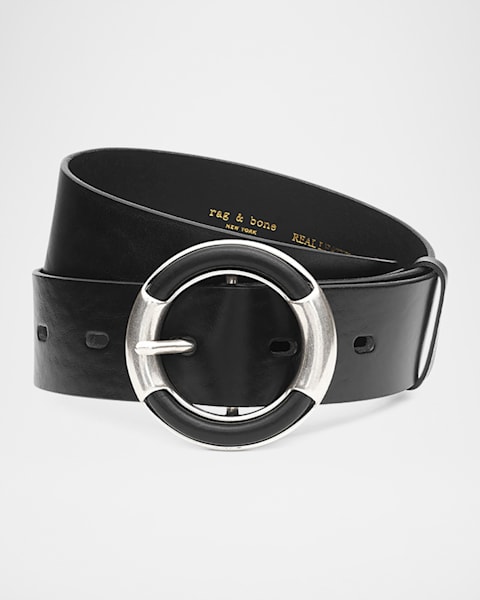 ベルト BOTTEGA VENETA BLACK LEATHER GRASP BELT Bottega Veneta Grasp Double Strap Leather Belt | Neiman Marcus