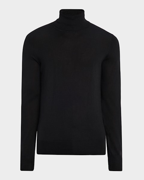 Theory Men's Regal Wool Turtleneck | Neiman Marcus