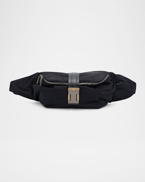 Givenchy Men's G-Trek 4G-Zip Nylon Belt Bag | Neiman Marcus