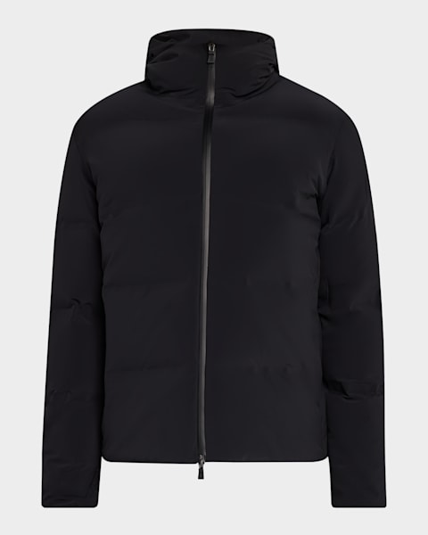 Canada Goose Men's Kirby Padded Ripstop Snap-Front Jacket | Neiman
