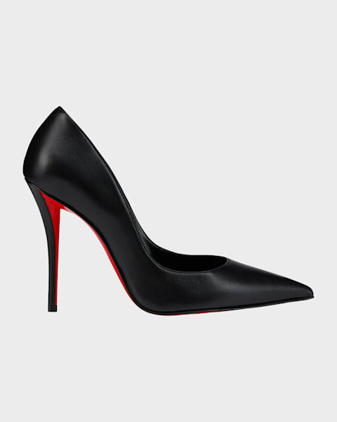 Christian Louboutin 80mm Miss Z Patent Pumps | Neiman Marcus