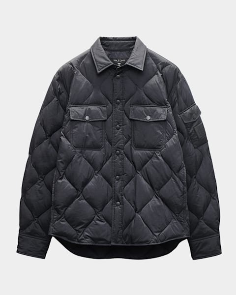 Burberry Men's Reversible Quilted Jacket | Neiman Marcus