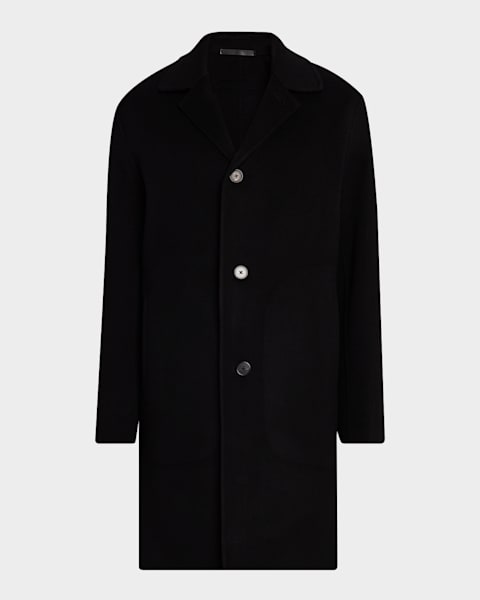 Theory Men's Car Coat in Luxe New Divide | Neiman Marcus