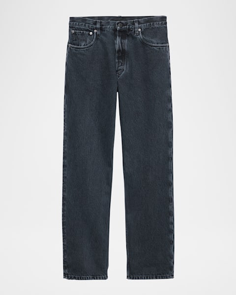 Prada Men's Low-Rise Light Denim Jeans | Neiman Marcus