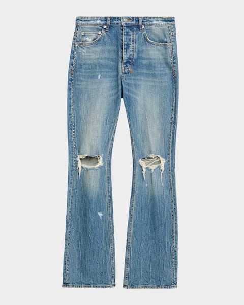 Men's Chitch Striker Patched Slim Jeans
