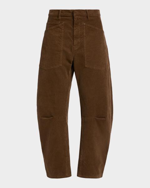 Nili Lotan Joan Leather Straight-Leg Pants | Neiman Marcus