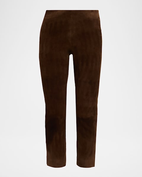 Co Suede Balloon Pants | Neiman Marcus