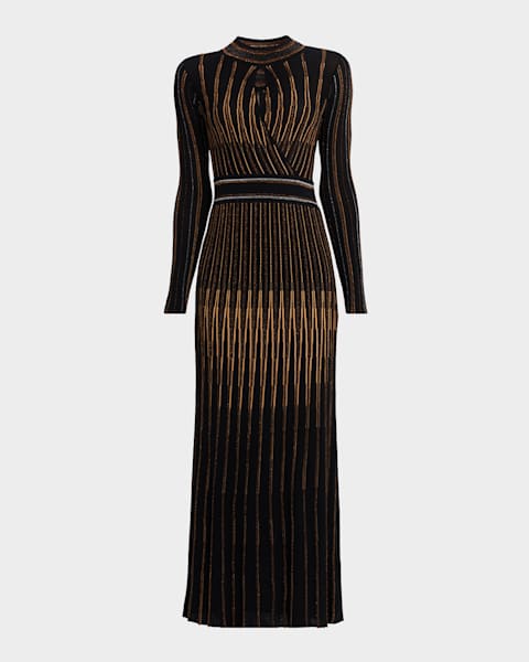 Cable-Knit Car Wash Maxi Dress