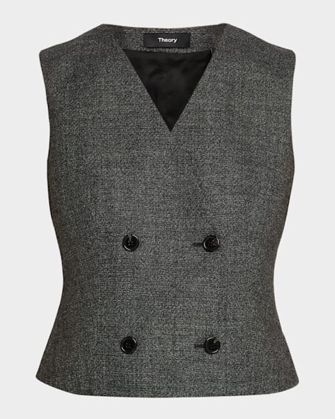 トップス W Double Front Double Vest ic_fluent_arrow_enter_24_filled