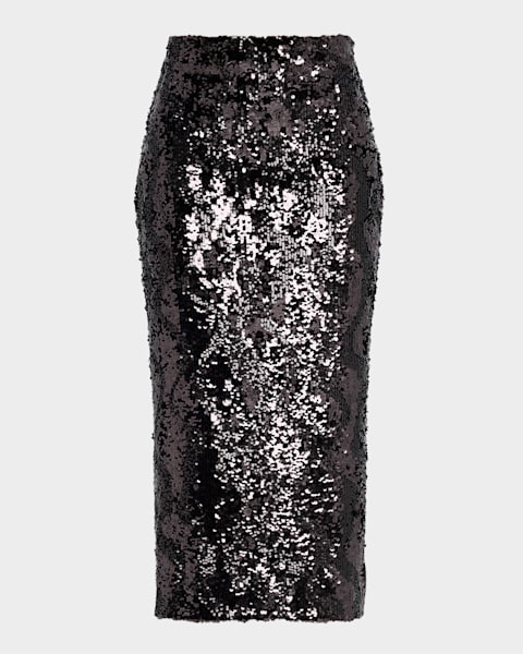 Lucy Sequined Midi Skirt