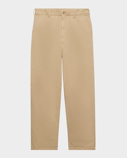 Prada Men's Cotton Flare Pants | Neiman Marcus