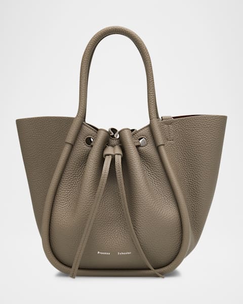 Proenza Schouler Bond Zip Napa Leather Shoulder Bag | Neiman Marcus