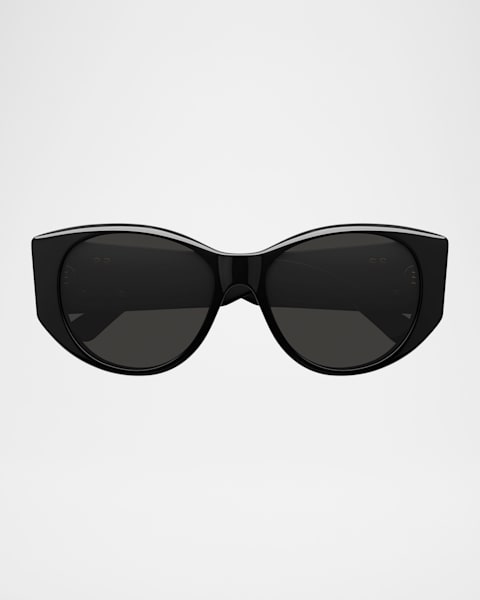 Balenciaga Acetate Butterfly Sunglasses | Neiman Marcus