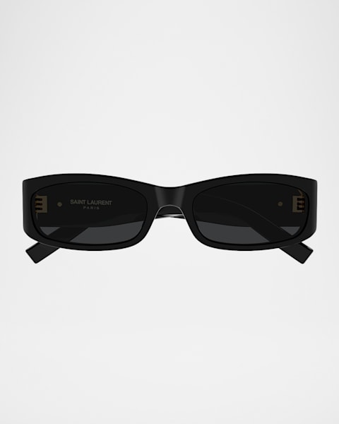 SL M140 Rectangular Acetate Sunglasses