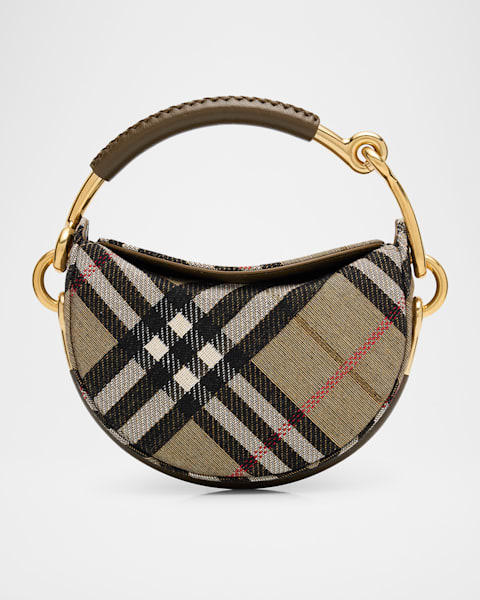 バッグ Burberry /VINTAGE Check Crossbody Burberry Vintage Check and Leather Crossbody Bag (ショルダーバッグ