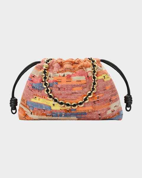Loewe x Suna Fujita Flamenco Mini Bunnies Printed Clutch Bag
