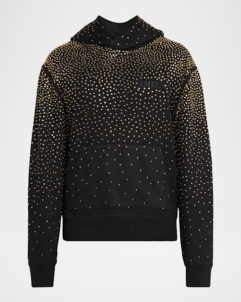 Amiri Men's Crystal-Embellished Terry Hoodie | Neiman Marcus
