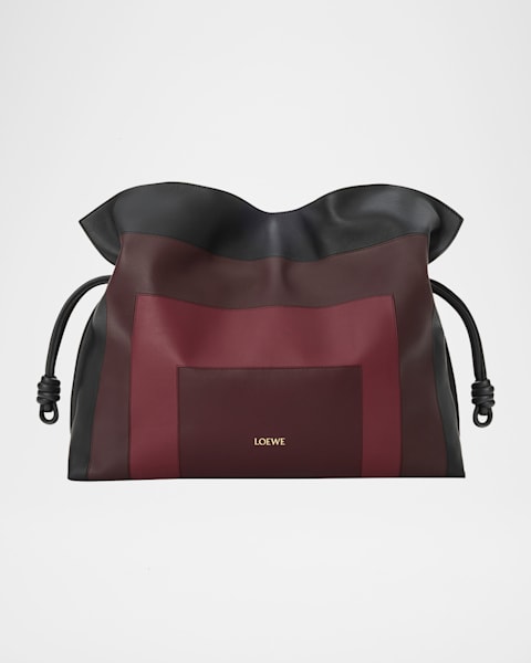 Dries Van Noten Micro Envelope Flap Embellished Jacquard Clutch