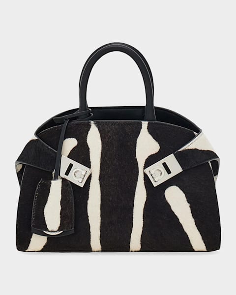 Lesportsac x Roberto Cavalli Venezia Medium Zebra-Print Shoulder
