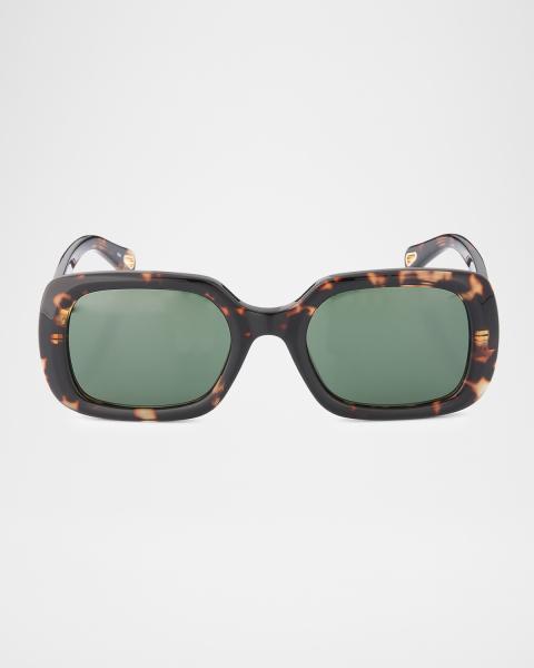 Ray-Ban Wayfarer Oval Gradient Propionate Sunglasses, 53mm  display picture 1