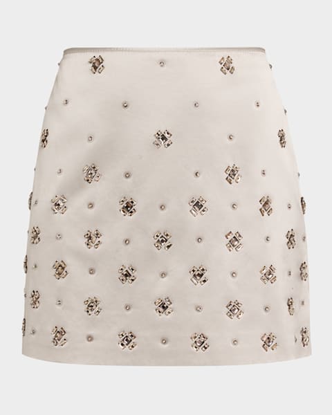 Toccin Stella Button Wrap Skirt | Neiman Marcus