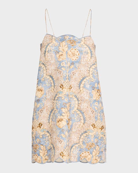 natura scarf mini dress Zimmermann Natura Scarf Mini Dress by Zimmermann
