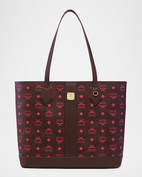 MCM 3D Diamond Medium Visetos Shoulder Bag | Neiman Marcus