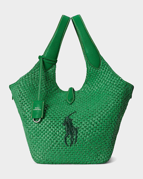 Polo Ralph Lauren Polo Play Pebbled Leather Crossbody Bag | Neiman