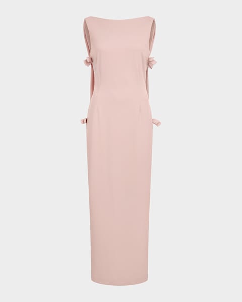 ml monique lhuillier amelia floral strapless corset maxi dress ML Monique Lhuillier Amelia Strapless Floral Jacquard Gown