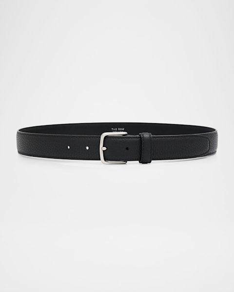 Benny Silvertone Studded Leather Belt