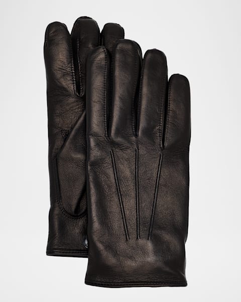 Balenciaga Men's 3B Sports Icon Ski Gloves | Neiman Marcus