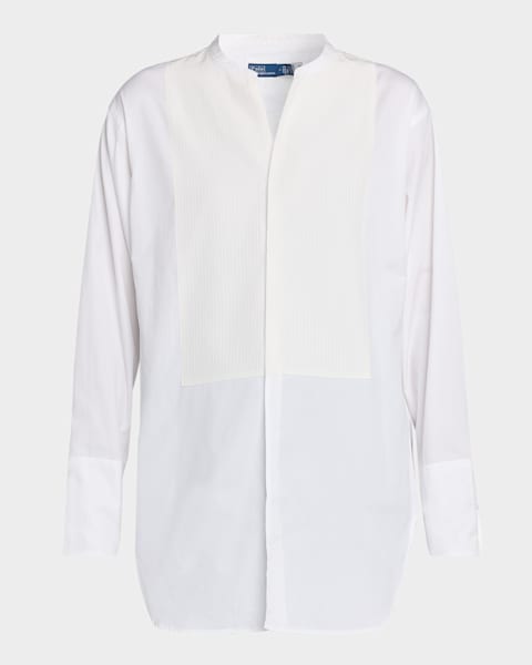 CISSA The Tuxedo Shirt | Neiman Marcus