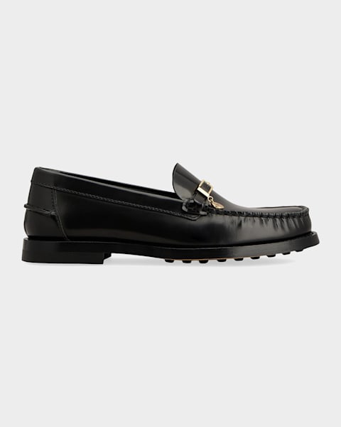 Tod's Men's City Gommino Leather Penny Loafers | Neiman Marcus