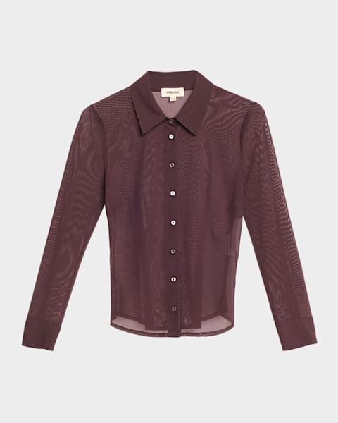 Theory Classic Fitted Shirt | Neiman Marcus