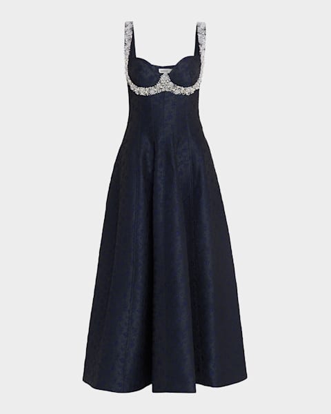 SIMKHAI Alcott Fit-and-Flare Polo Mini Dress | Neiman Marcus