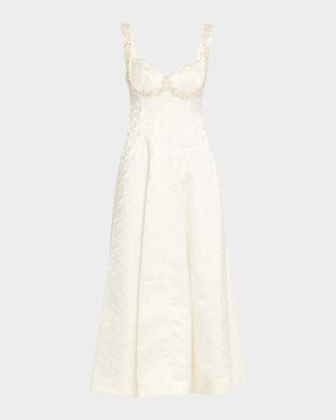 white halter dress with flowers Antique Floral Halter Dress