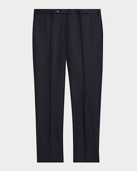 blue dress for baby girl Sassari Wool Dress Pants – The Hatbox main image 1