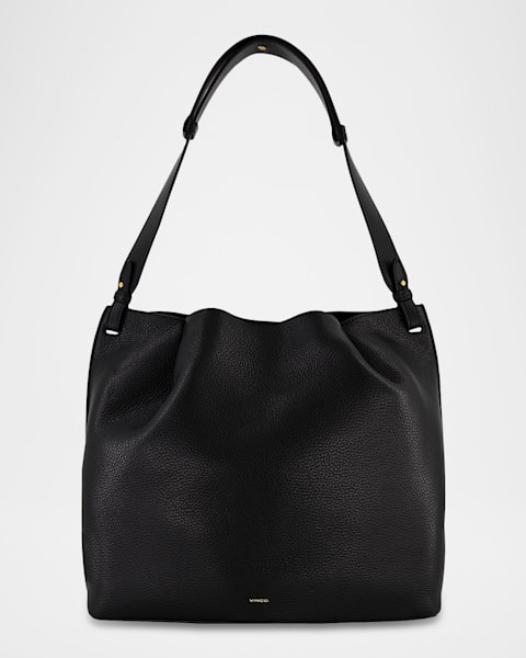 Loewe Puzzle Fold Large Tote Bag in Shiny Leather | Neiman Marcus