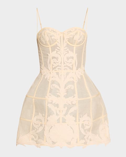 knee length dresses for ladies Oasis Mini Dress, in Seaside Treasures Scallop