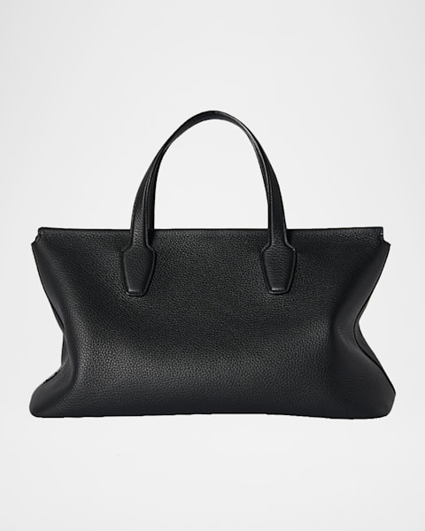 THE ROW Marlo 14 Tote Bag in Matte Leather | Neiman Marcus