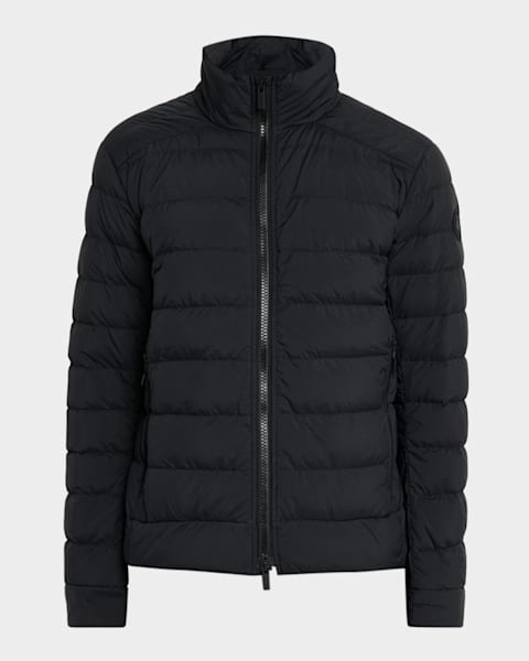 Canada Goose Men's Kirby Padded Ripstop Snap-Front Jacket | Neiman