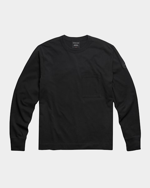 Prada Men's Layered Long-Sleeve Cotton T-Shirt | Neiman Marcus